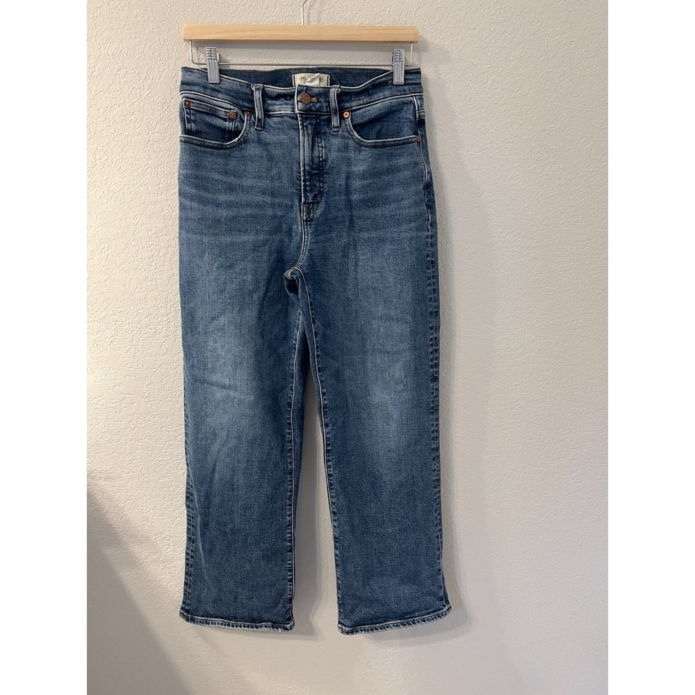 Madewell The Perfect Vintage Straight Jean Light Wash High Rise Denim‎ Size 28